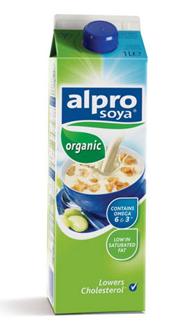 Alpro soya milk
